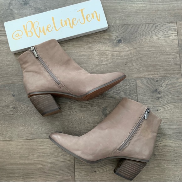 Vince Camuto Grasem Nubuck Ankle Boots - Picture 2 of 8